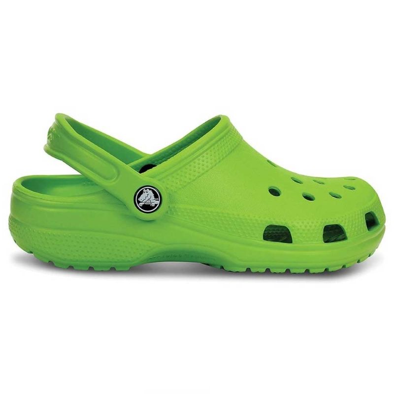 Crocs Kids Cayman Clog Volt Green UK 1 EUR 32-33 US J1 (10006-395)